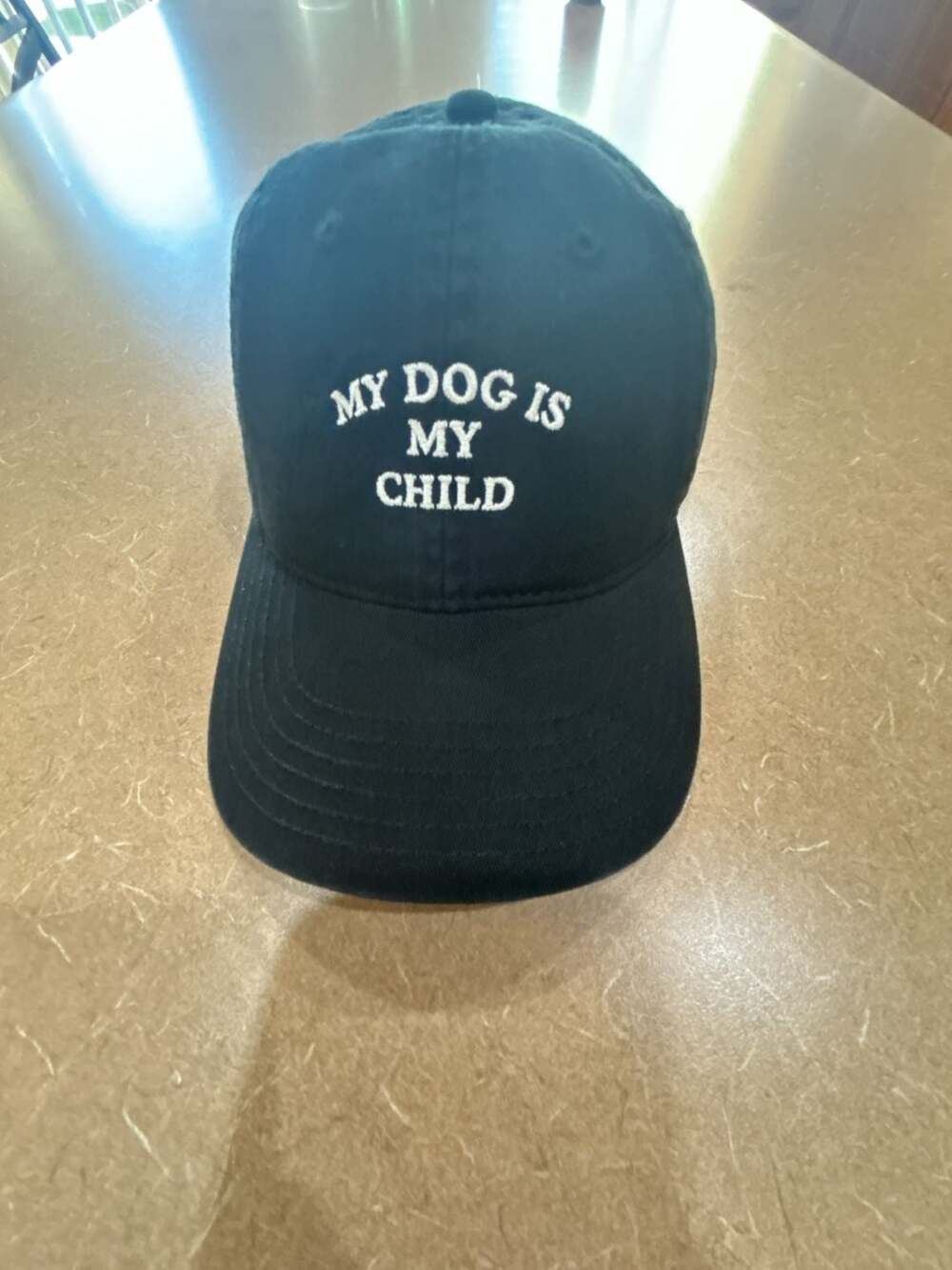 Mighty Fine 'My Dog Is My Child' Embroidered Adjustable Baseball Hat